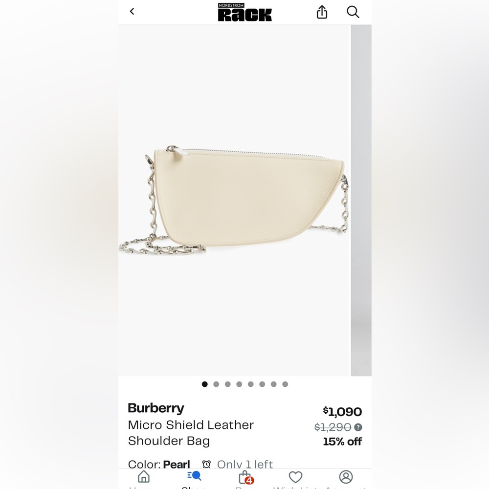 NWT Burberry Micro Shield FLASH SALE